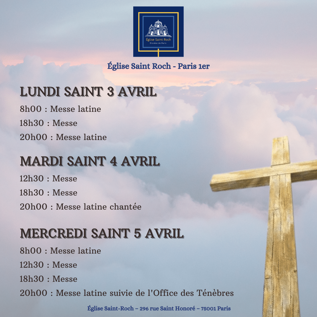 Début Semaine Sainte 2023