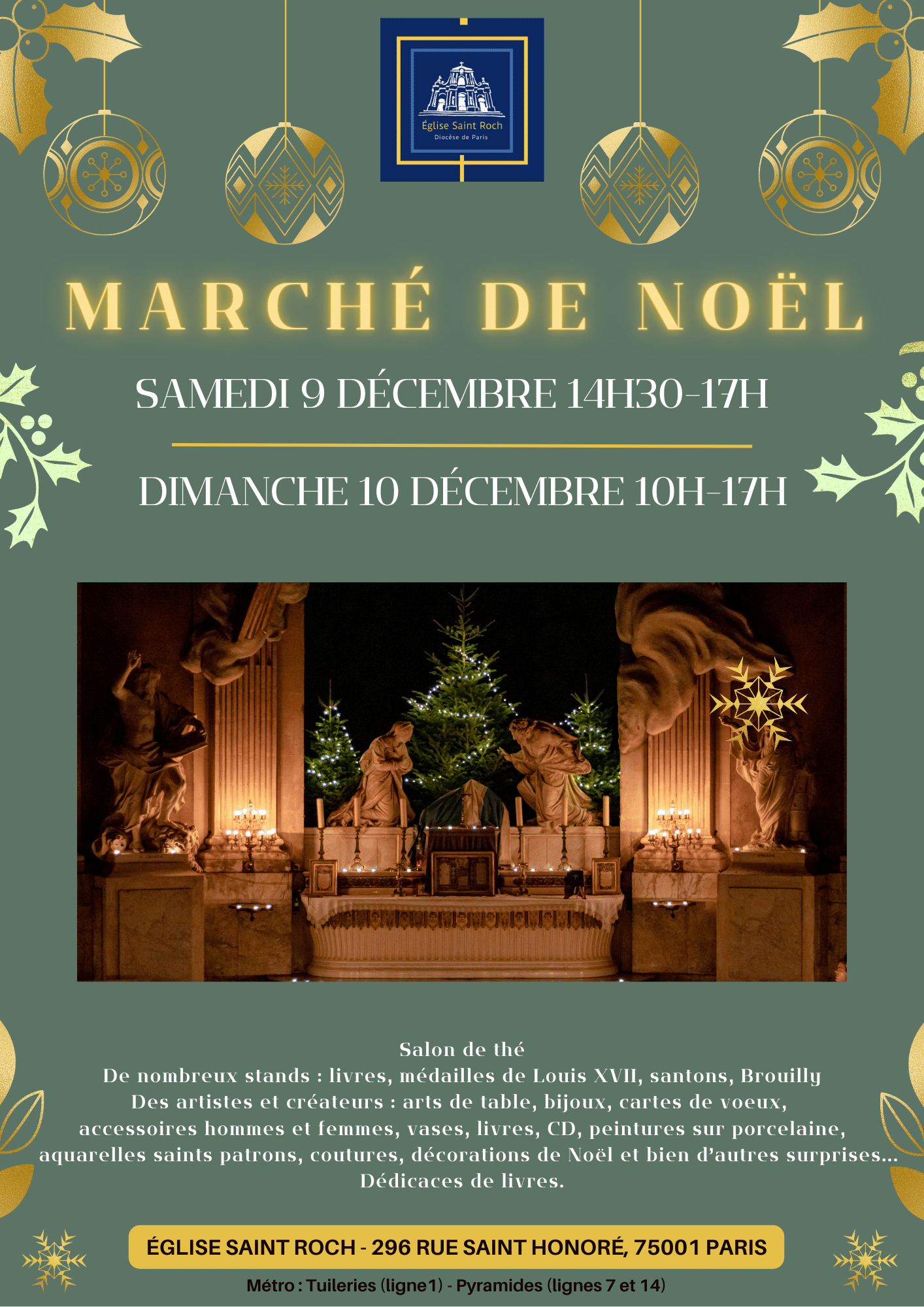 Marché de Noël de la Paroisse