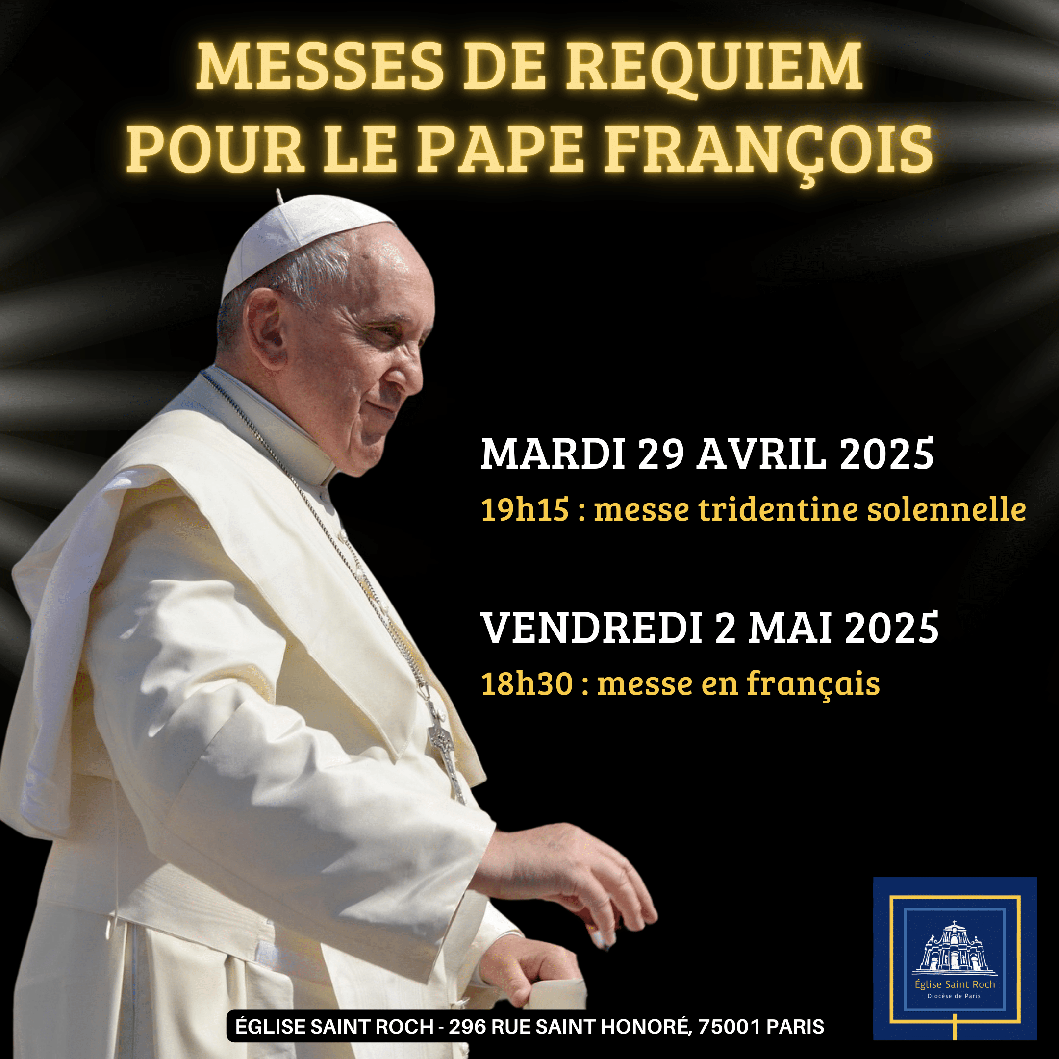 Messe de Requiem - Pape François